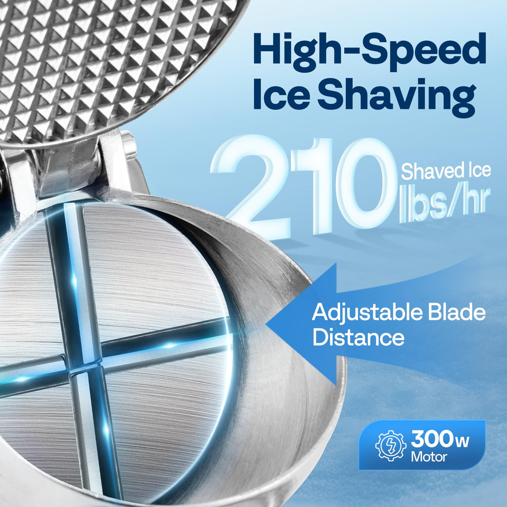 VIVOHOME bol inox pivotant 360° facilitant collecte propre de la glace
