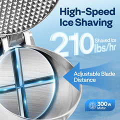 VIVOHOME bol inox pivotant 360° facilitant collecte propre de la glace