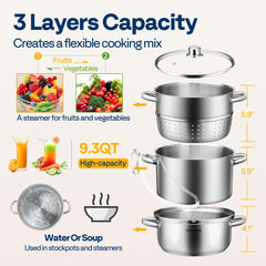 VIVOHOME panier intermédiaire rempli de fruits illustrant extraction efficace