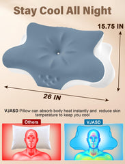 VJASD coupe mousse mémoire montrant densité pour maintien durable