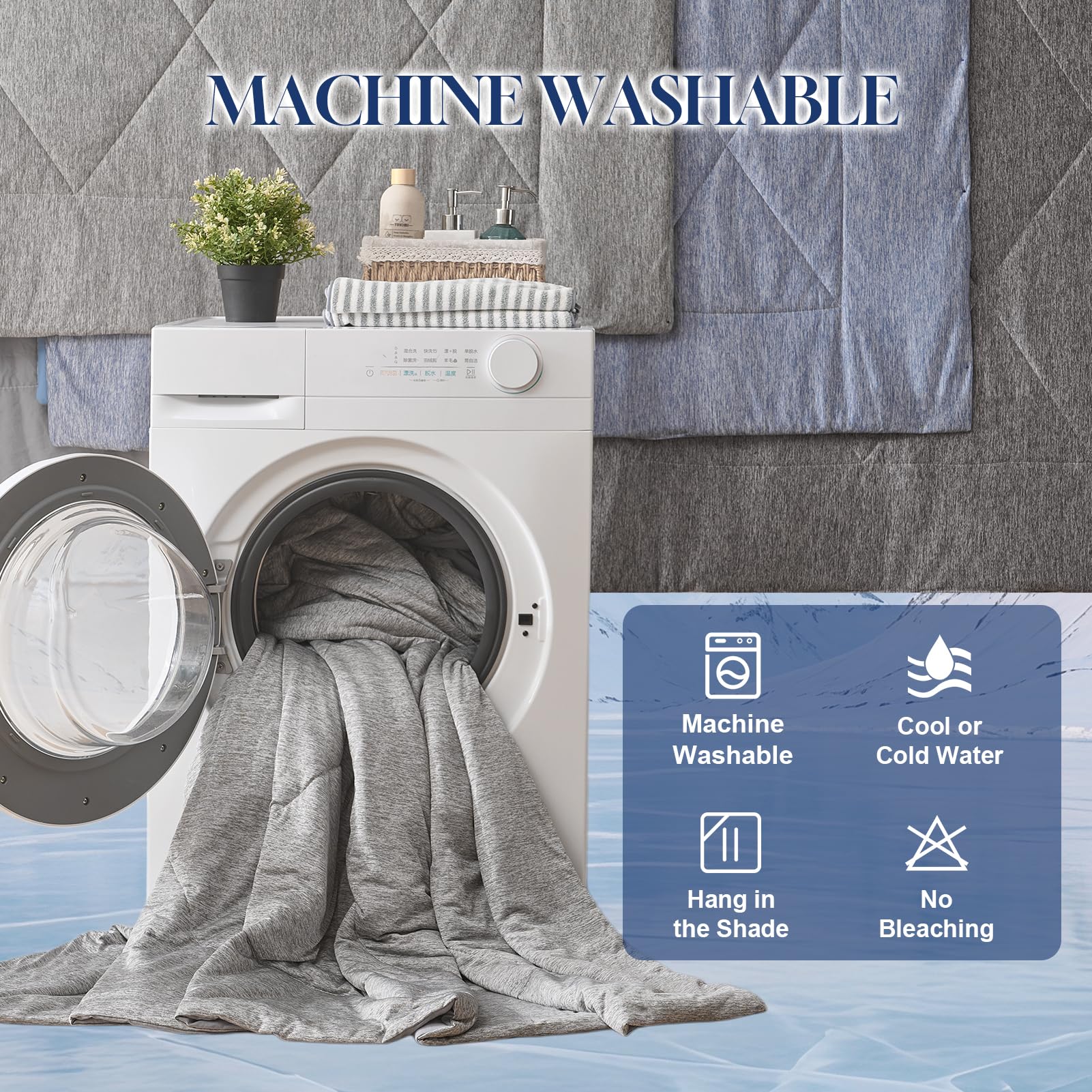 VK VK·LIVING comparaison taille montrant 90"x108" pour lit king et échelle