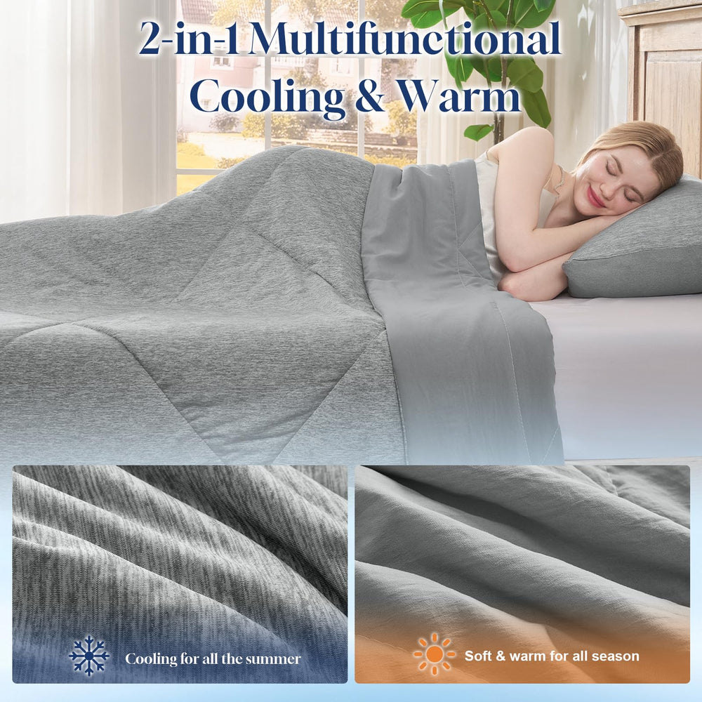 VK VK·LIVING couette utilisée sur canapé pour sieste fraîche et polyvalente