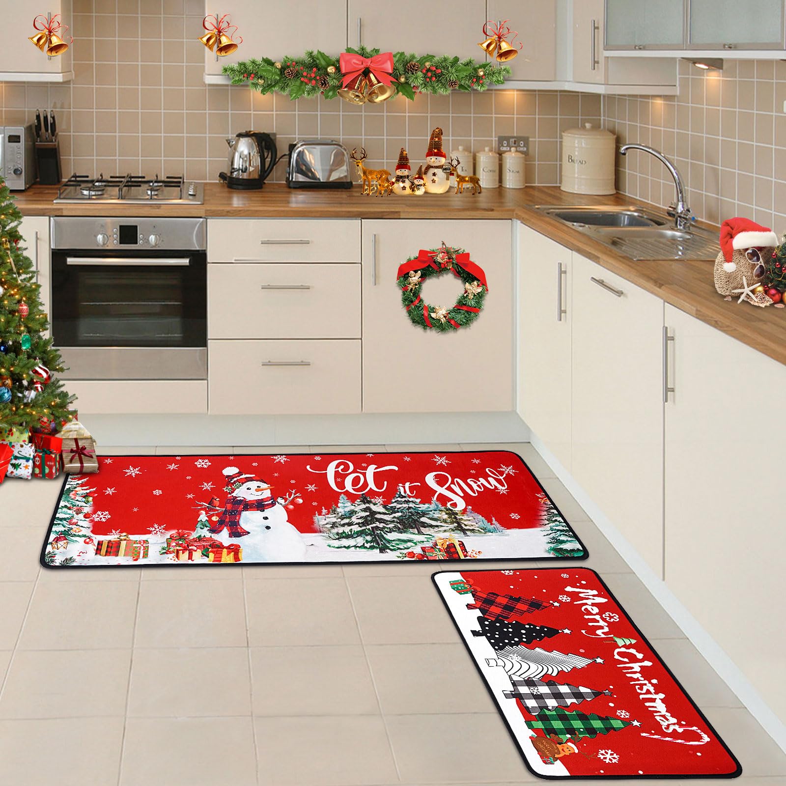 Voanos tapis en scène festive montrant décoration et fonctionnalité