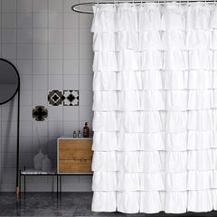 Volens rideau face complet montrant couverture opaque et style accueillant