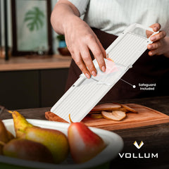 Vollum mandoline tranches de concombre régulières pour saladier