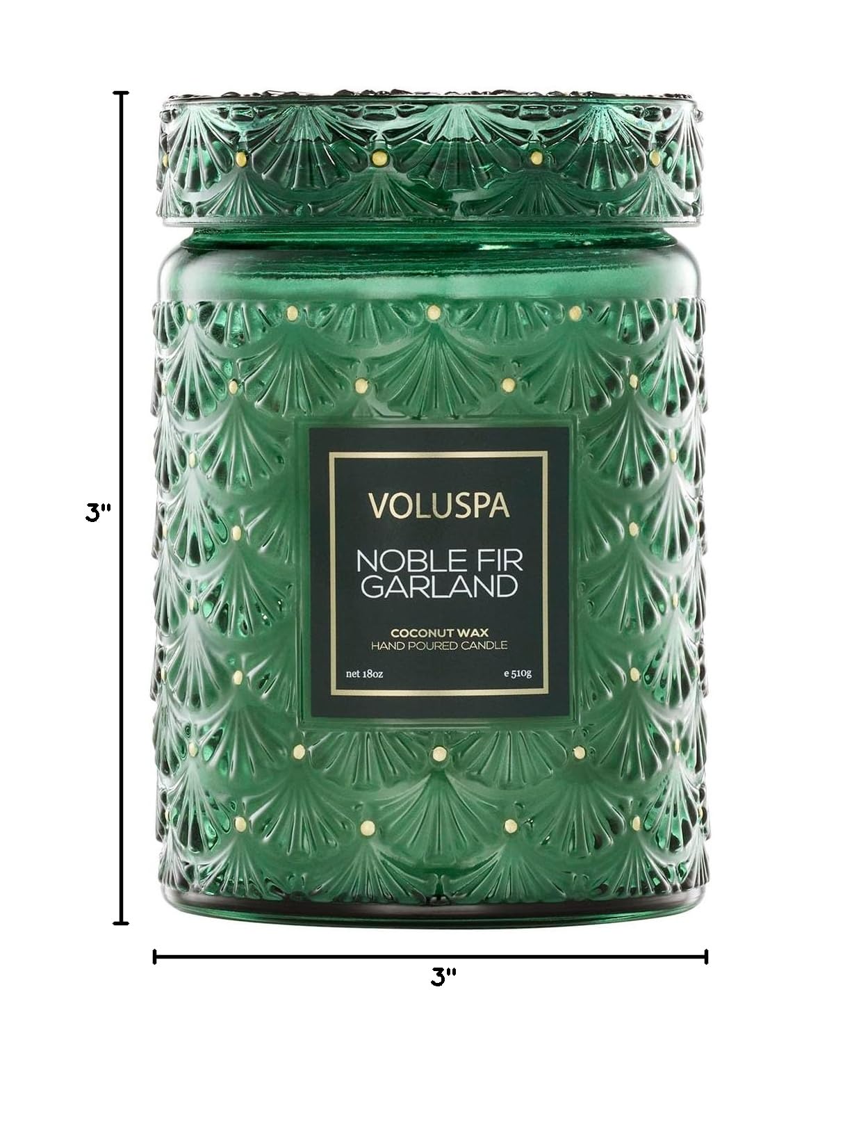 Voluspa emballage cadeau prêt à offrir montrant aspect cadeau raffiné