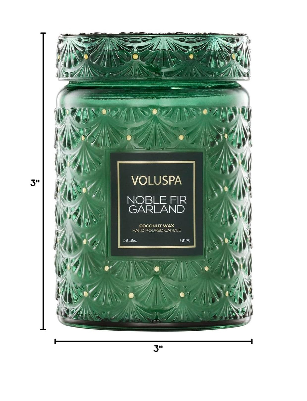 Voluspa emballage cadeau prêt à offrir montrant aspect cadeau raffiné