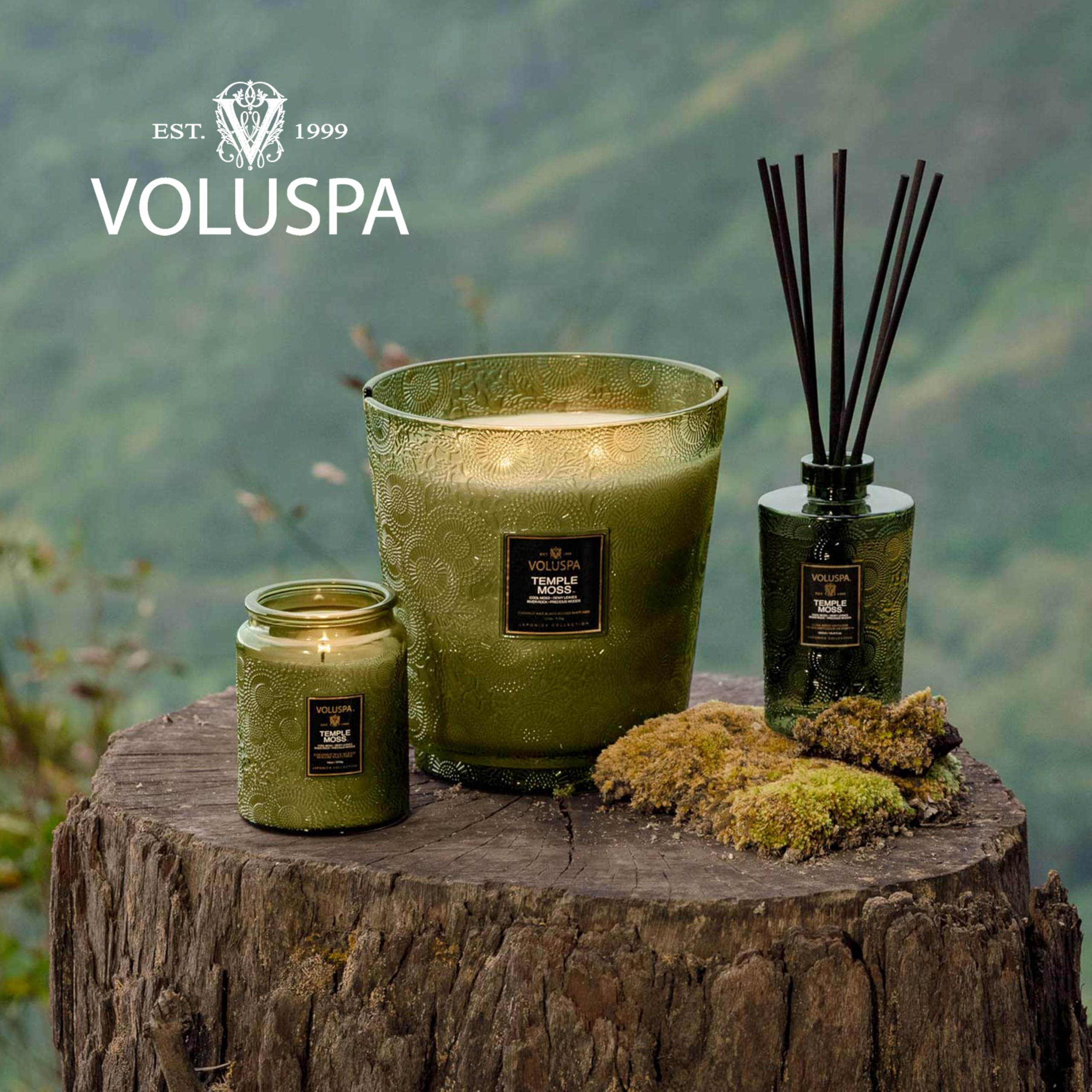 Voluspa emballage cadeau soigné, présentation prête à offrir bénéfice cadeau raffiné