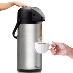 VONDIOR vue avant de la carafe conservant la chaleur et facilitant le service
