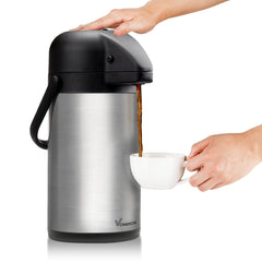 VONDIOR carafe face avant montrant design robuste et conservation thermique