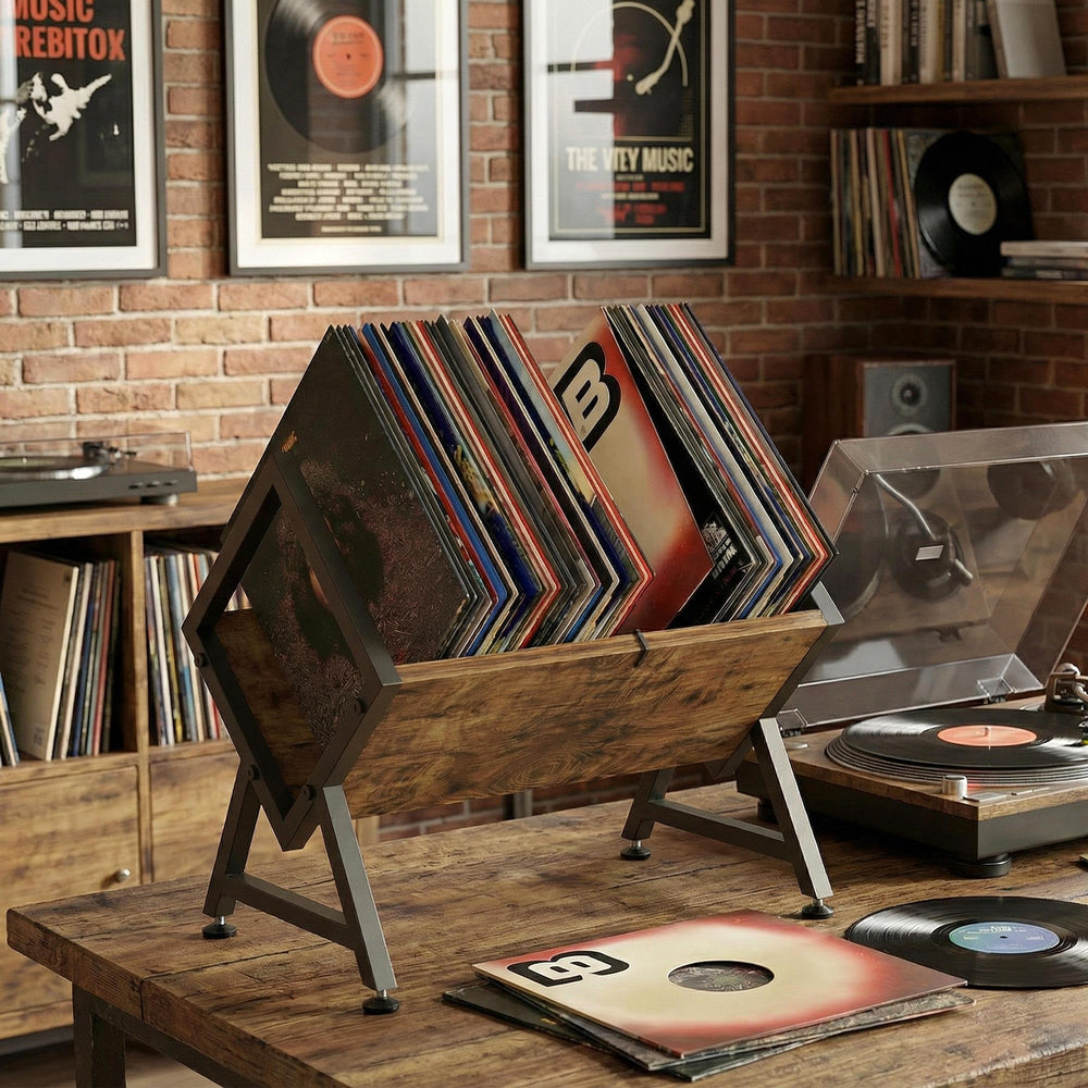 VonDream échelle illustrant la taille et capacité pour vos vinyles
