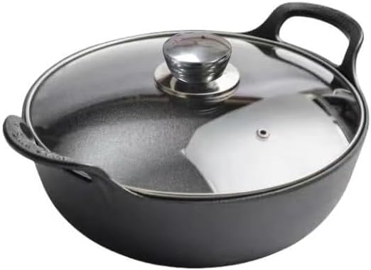 VONOTO wok 9 pouces face avant montrant construction solide et capacité