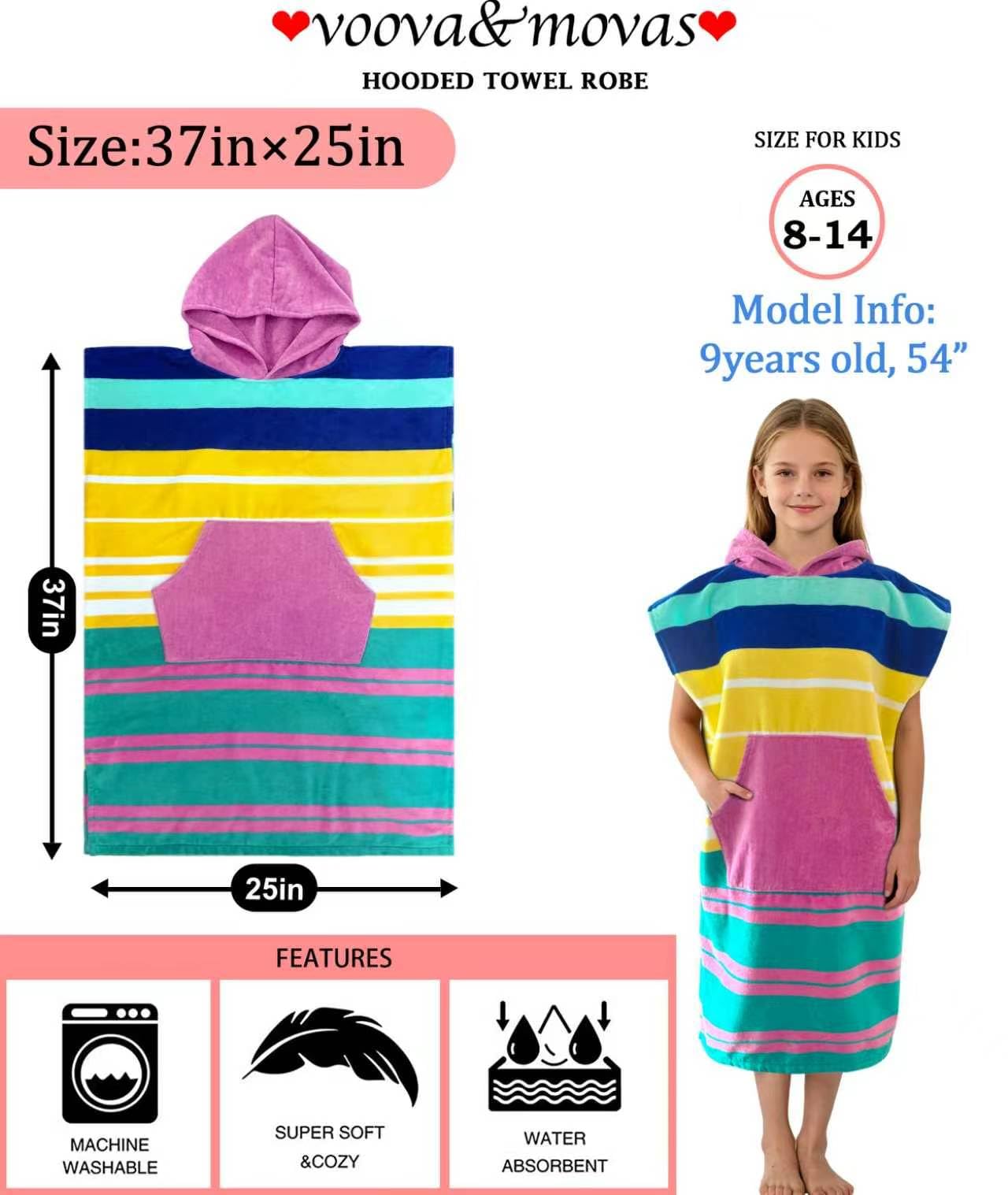 VOOVA & MOVAS capuche zoom indiquant protection et chaleur