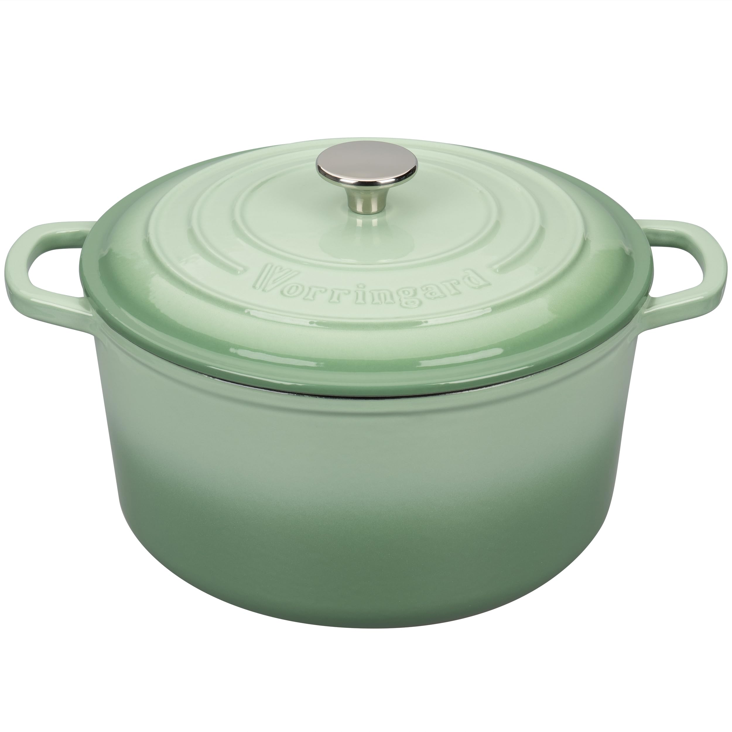 VORRINGARD cocotte face complète montrant design et finition émaillée, maintien de chaleur