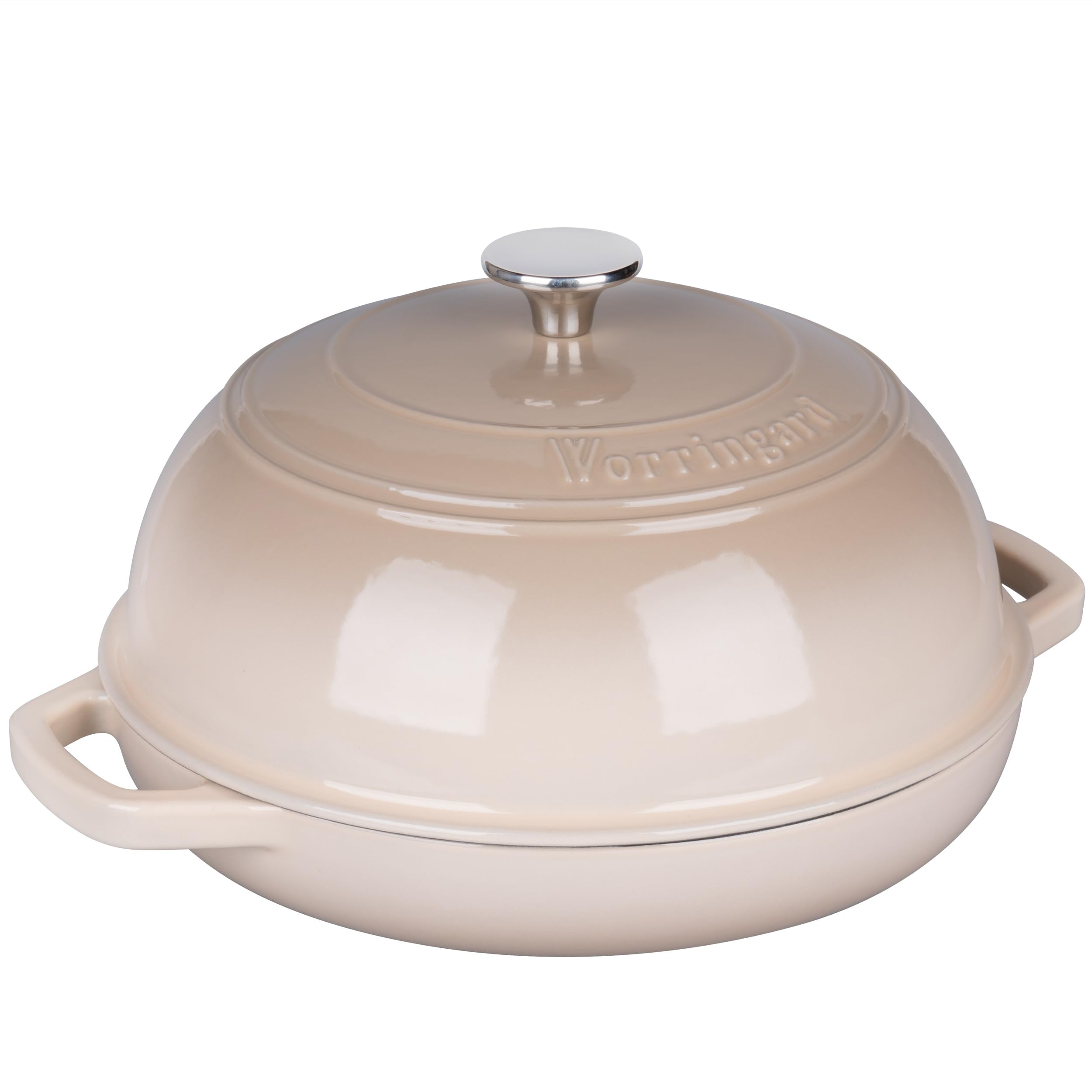 VORRINGARD comparaison taille avec assiette pour visualiser capacité 6 quarts