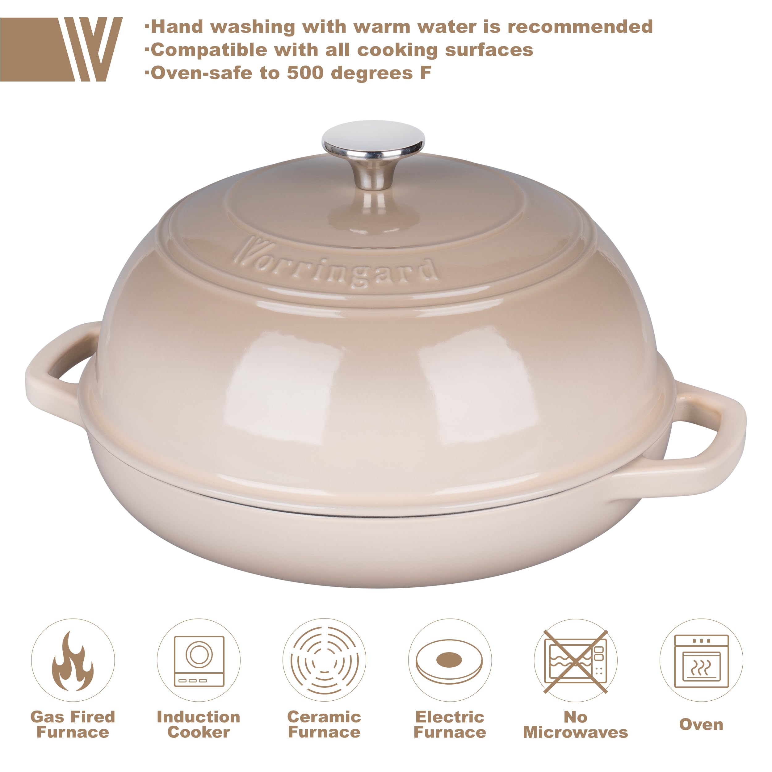 VORRINGARD ensemble d’accessoires incluant panier et lame pour boulangerie facile