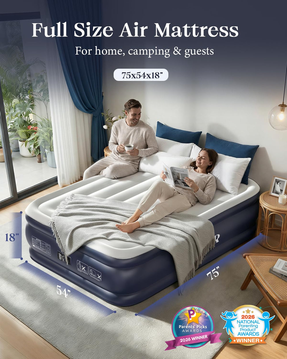 VOSSER personne dormant sur matelas illustrant confort réel
