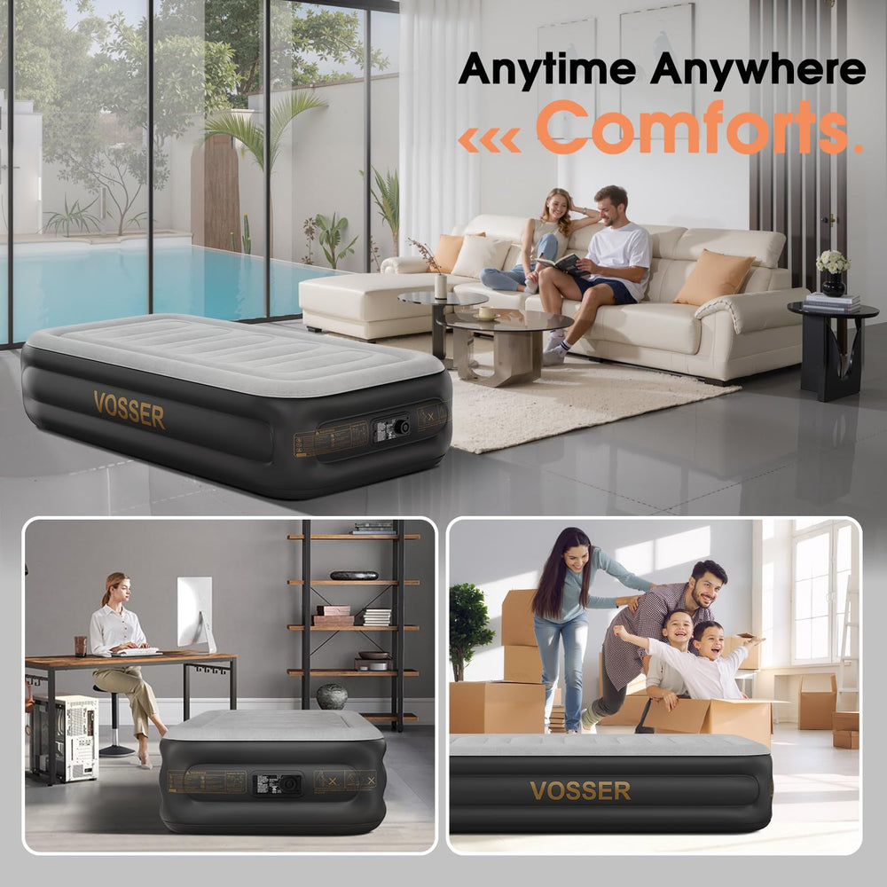 VOSSER matelas en camping confort domestique hors domicile