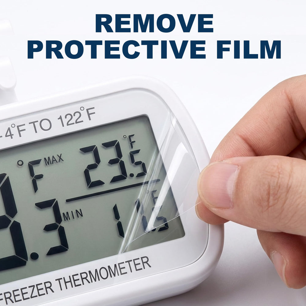 VOULOIR thermomètre placé dans frigo pour surveillance constante de la température