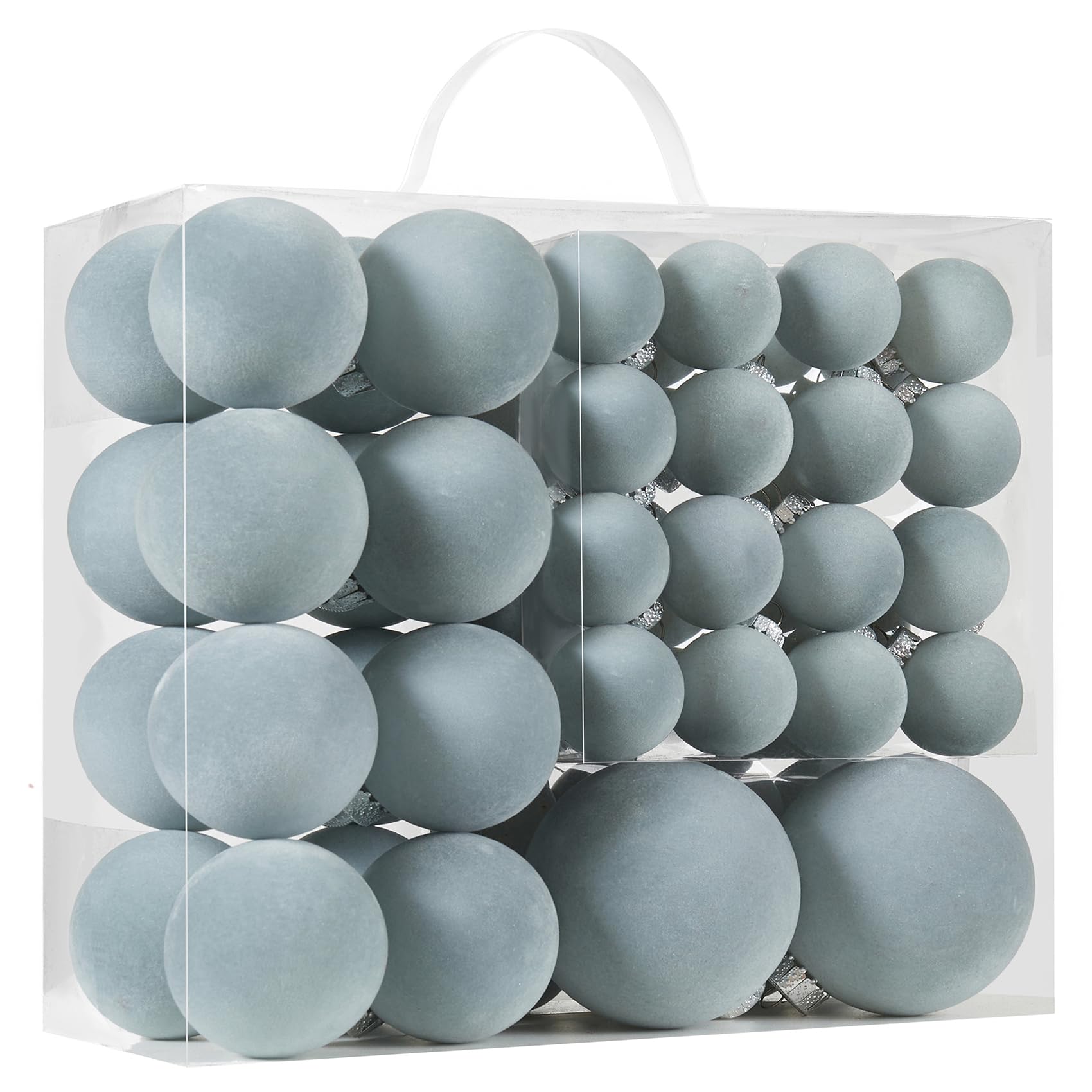 voutwiy coffret transparent montrant les 46 boules, gain de rangement