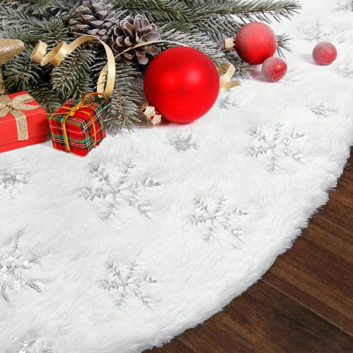 Voyoly jupe sapin vue d'ensemble élégant et accueillant