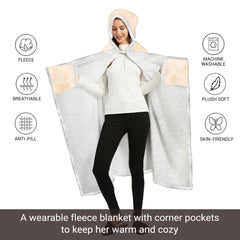 Vprintes plaid porté sur un canapé pour moments cocooning en famille