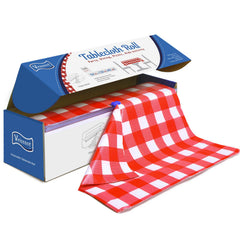 Vrisssot rouleau emballage avant montrant design vichy et protection rapide