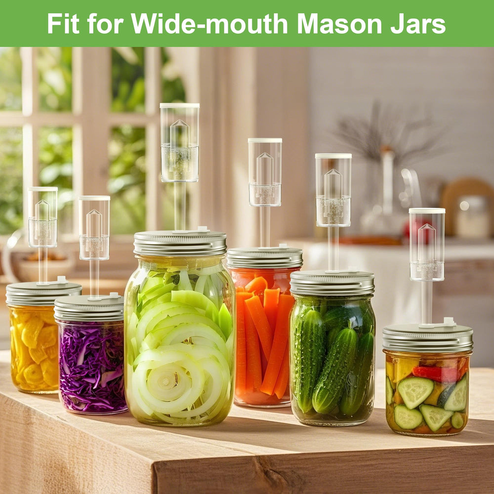 VSAPRDT kit en usage dans bocal pendant fermentation pour pratique quotidienne