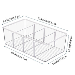 Vtopmart détail des séparateurs amovibles pour rangement modulable