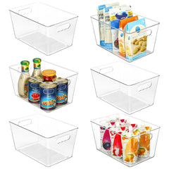 Vtopmart bac vue face montrant rangement clair et accès facile