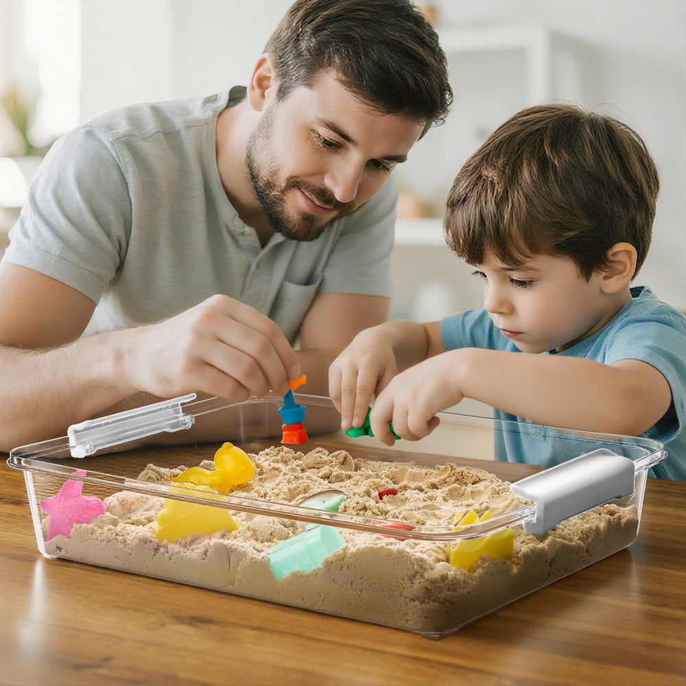 Vtopmart boîte ouverte contenant papiers et dossiers bien organisés