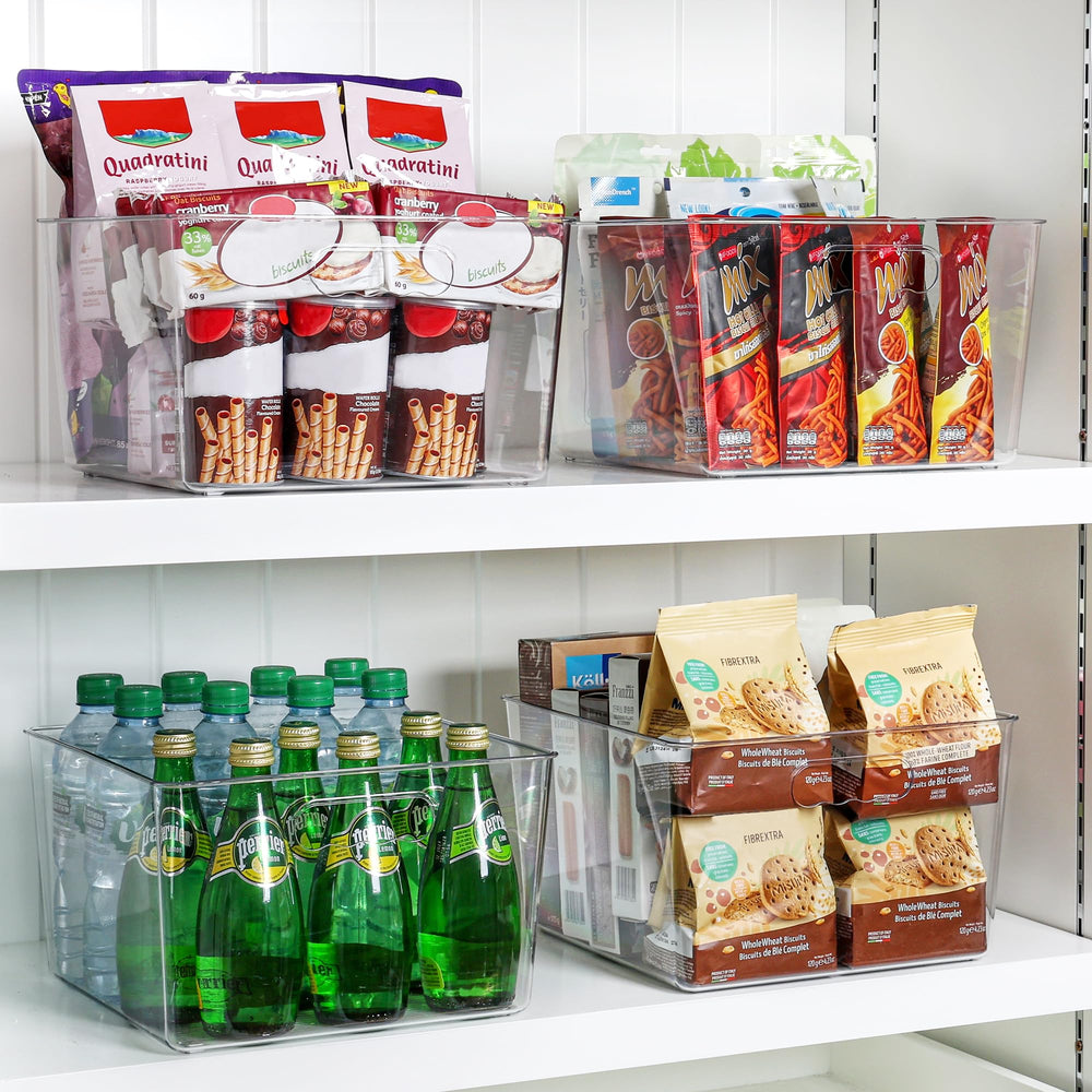 Vtopmart bacs dans cuisine pour trier conserves et snacks efficacement