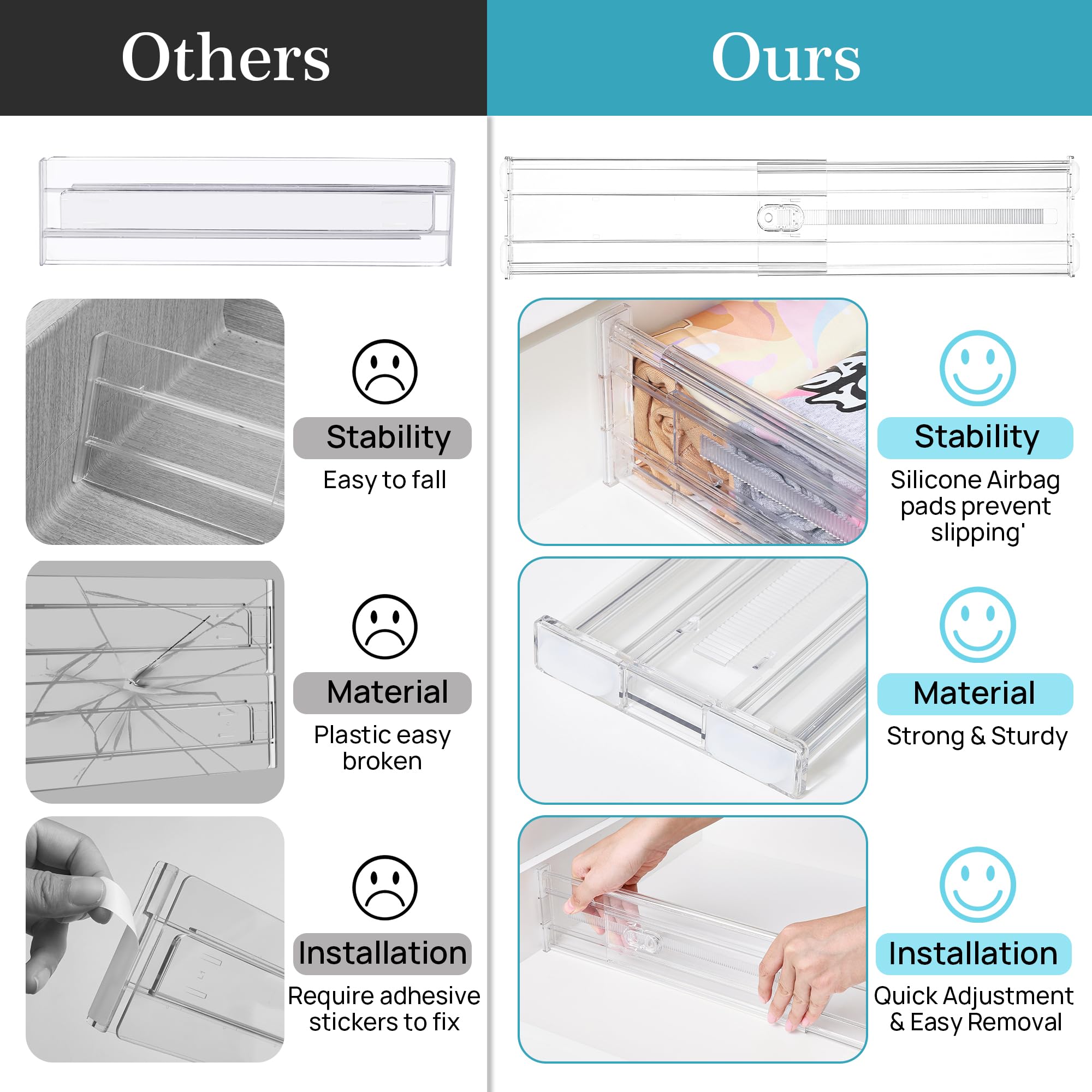 Vtopmart scène lifestyle dans chambre pour rangement pratique quotidient