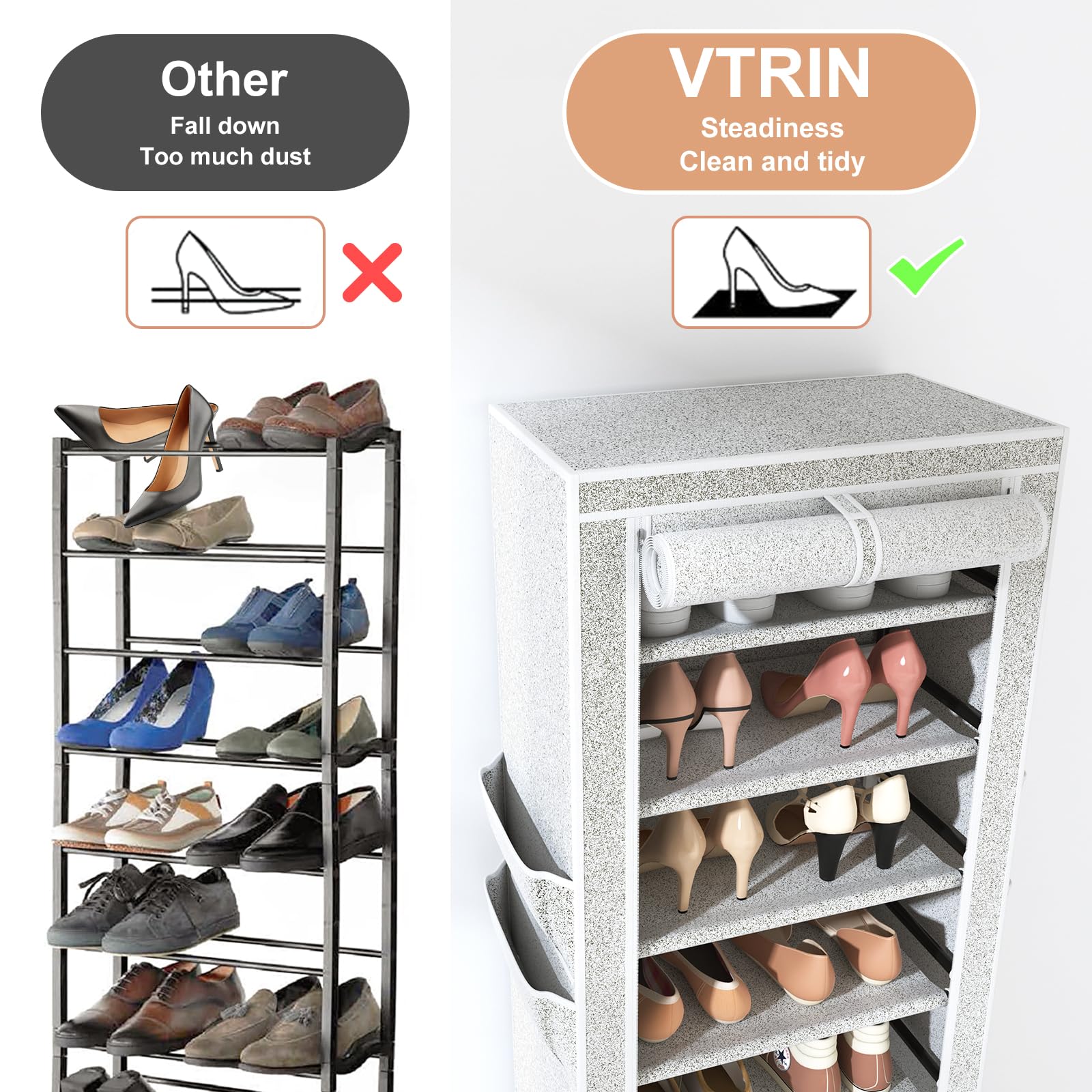 VTRIN à l'échelle avec plusieurs paires montrant la capacité réelle