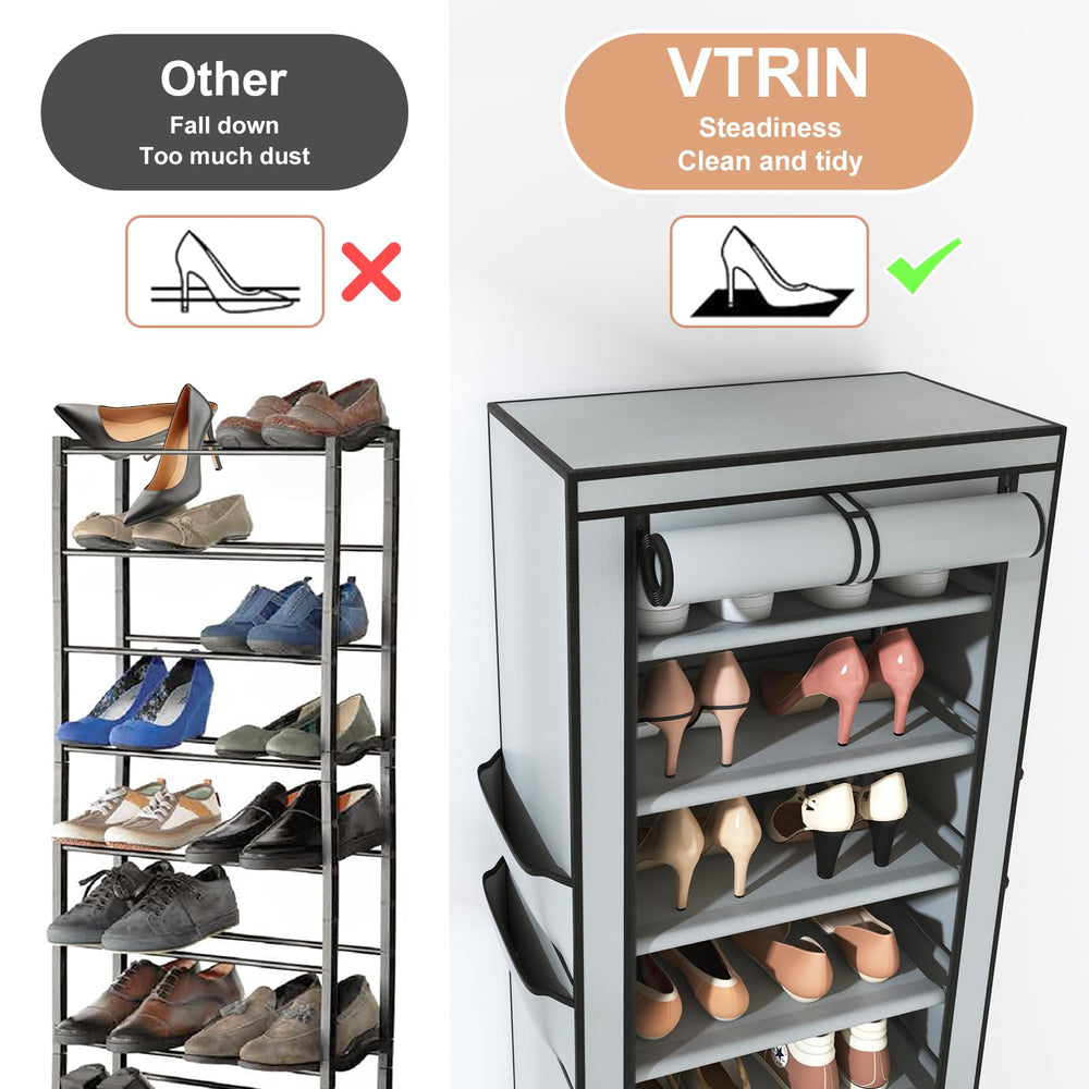 VTRIN unité divisée en deux rayonnages modulaire et pratique