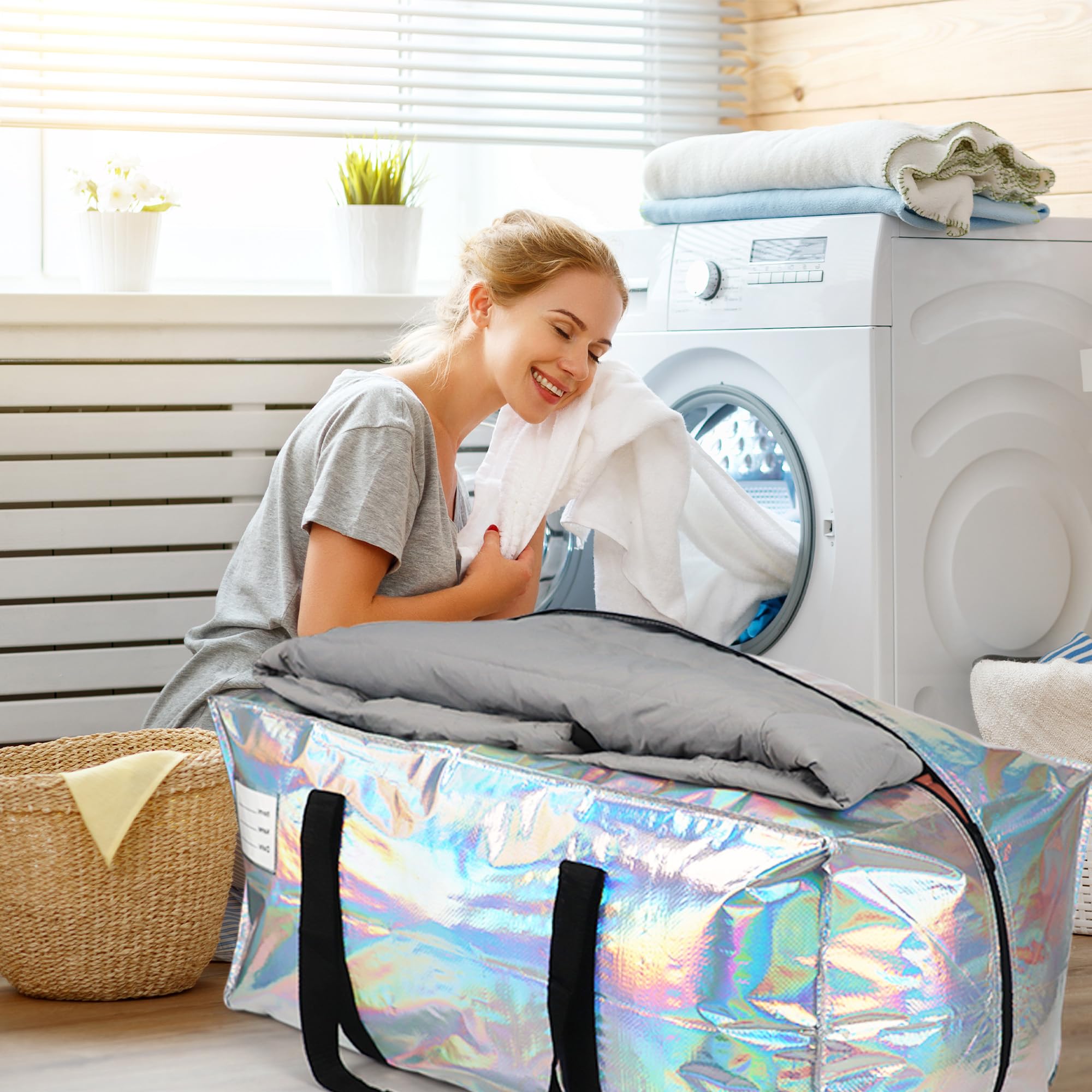 VTSVTS sac ouvert avec cintre pour rangement vêtements organisé