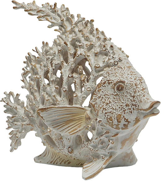 VVGIFTS angelfish face avant mettant en valeur la silhouette décorative