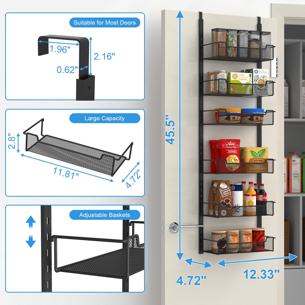 VyGrow organiseur en usage dans cuisine optimisant placard