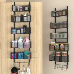 VyGrow face avant de l'organiseur sur porte, gain de place visible