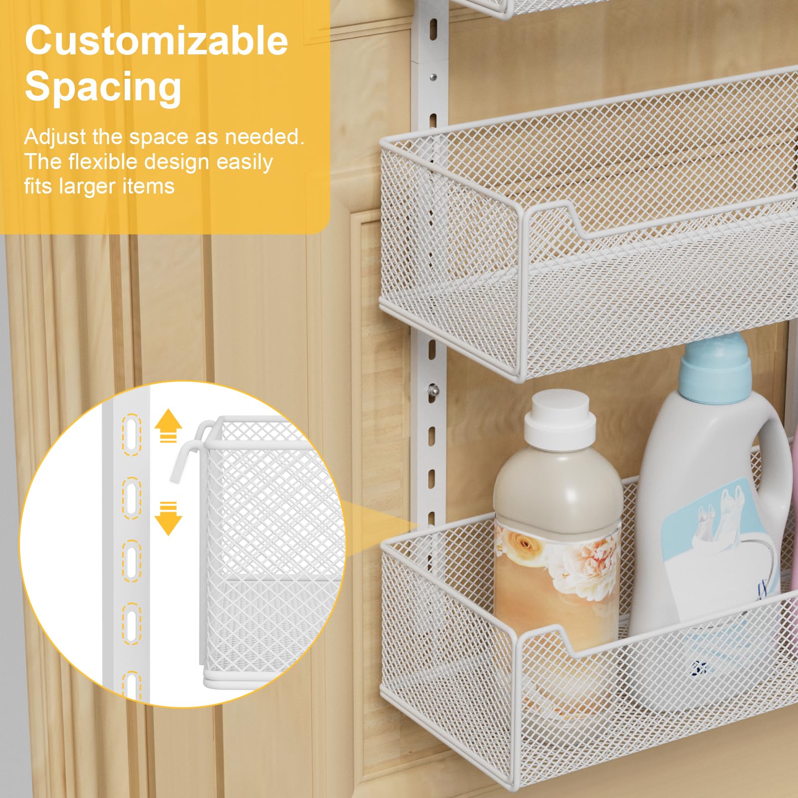 VyGrow fixé au mur avec vis fournies, maintien solide et durable