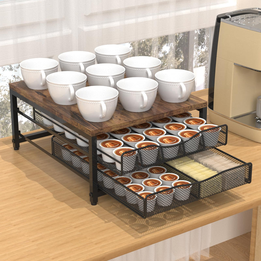 VyGrow station café intégrée dans cuisine, organisation et style