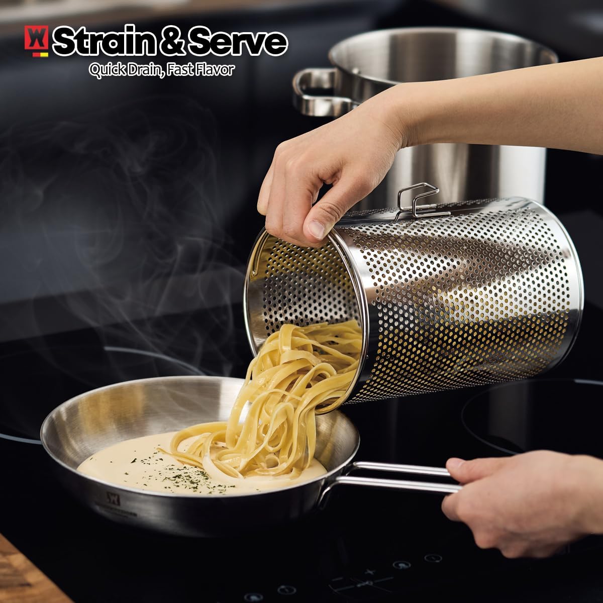 WAGENSTEIGER cuisson d'asperges en usage pour cuire sans abîmer