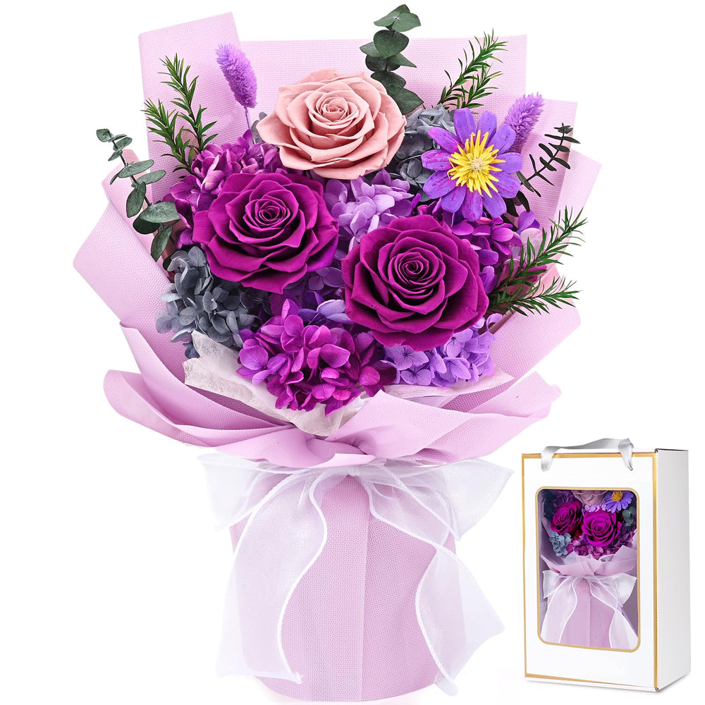 Waipfaru coffret cadeau violet prêt à offrir, protection et élégance