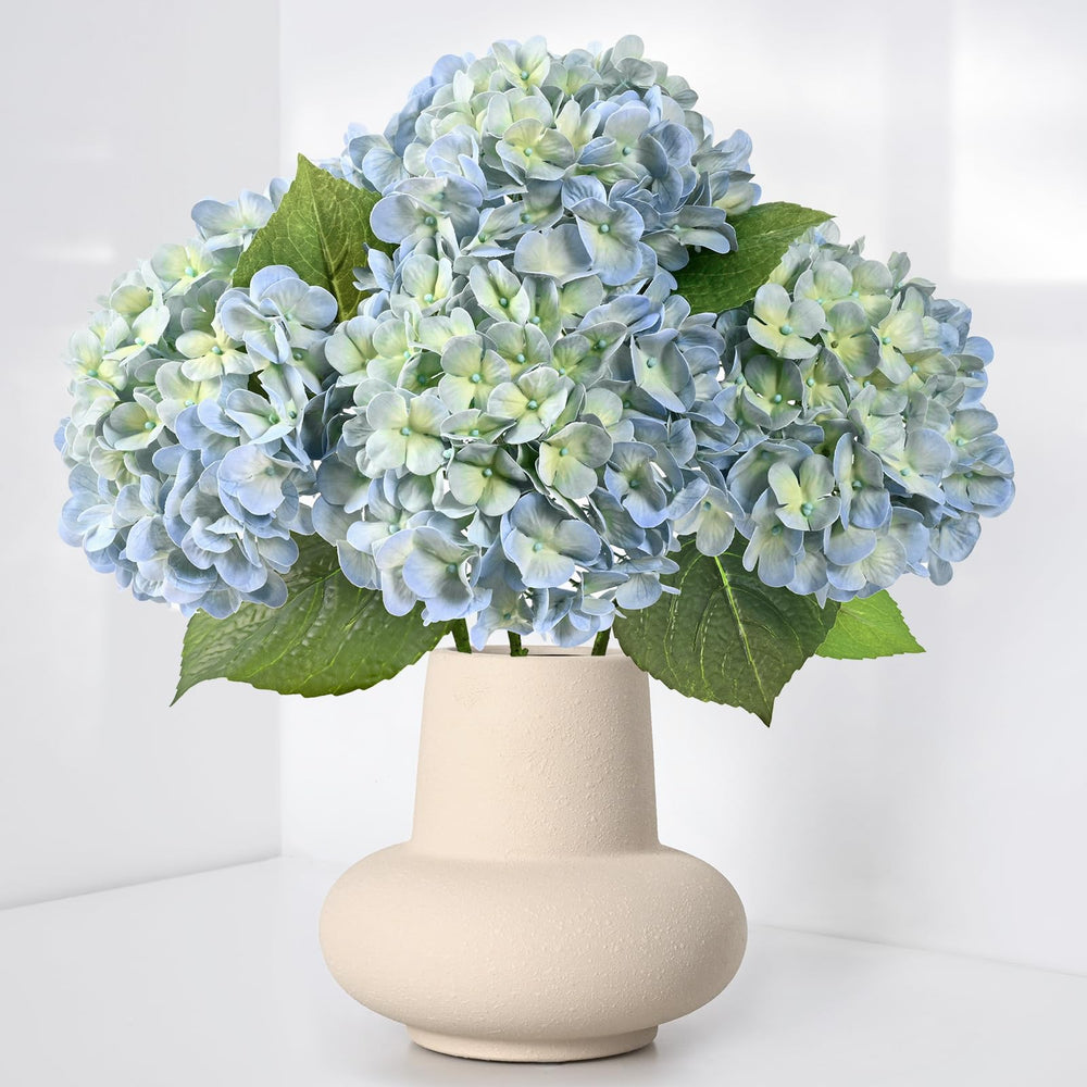 Waipfaru hortensias pack avant montrant quatre tiges prêtes à décorer