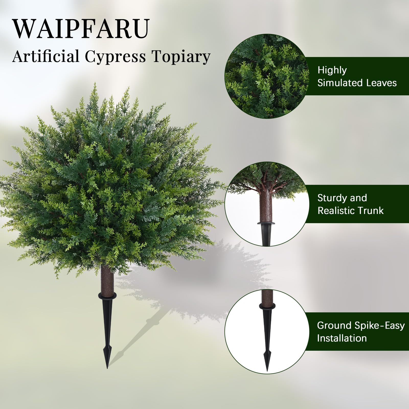 Waipfaru dans jardinière montrant adaptation intérieure et extérieure