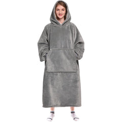 Waitu sweat couverture face avant montrant coupe oversize et confort
