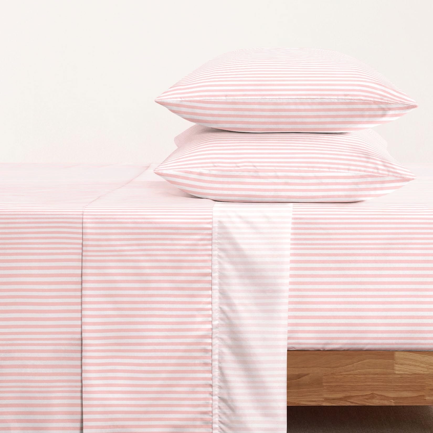 Wake In Cloud drap-housse à poche profonde montrant l'élastique pour maintien sûr