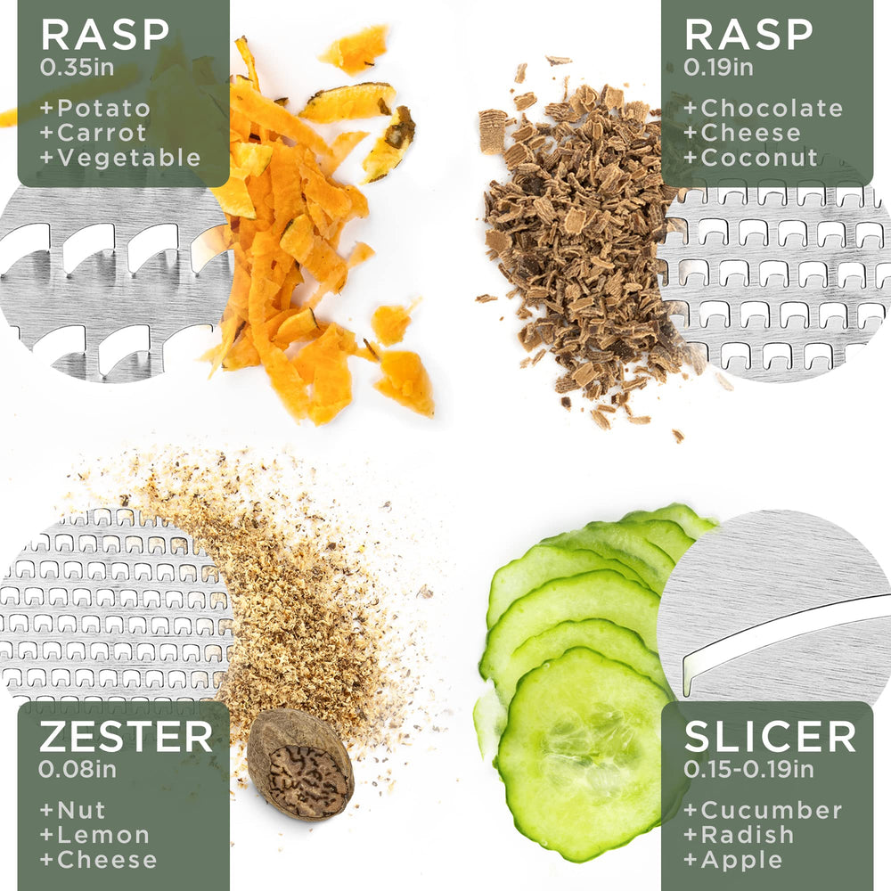 WALDWERK râpage de parmesan en action pour textures fines et service immédiat