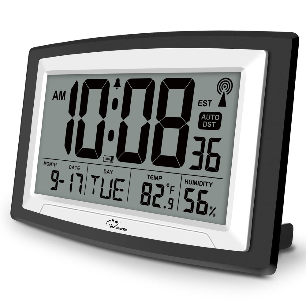 WallarGe horloge face avant affichage clair et lisible