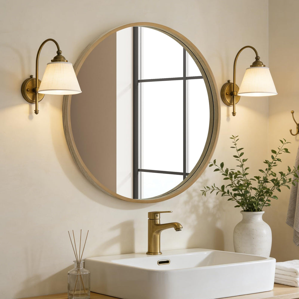 WallBeyond détail cadre bois montrant grain et finition durable